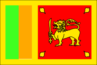 Sri Lanka Polyester Flag