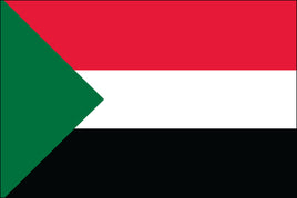 Sudan 3'x5' Nylon Flag