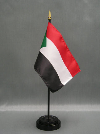 Sudan Deluxe Miniature Flag