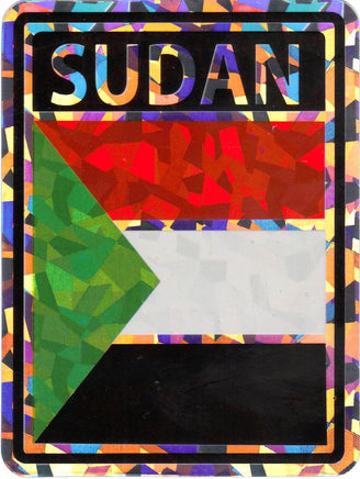 Sudan Reflective Decal