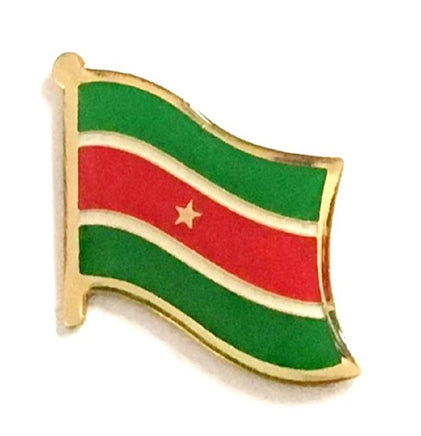 Suriname Flag Lapel Pins - Single