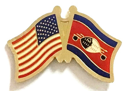 Swaziland Friendship Flag Lapel Pins