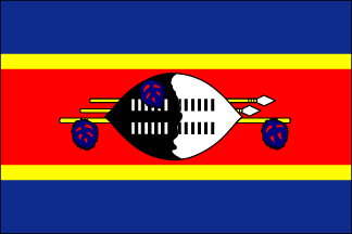 Swaziland Polyester Flag