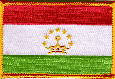 Tajikistan Flag Patch