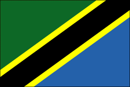 Tanzania Polyester Flag