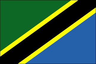 Tanzania Polyester Flag