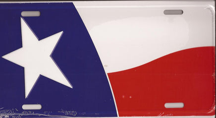 Texas Flag License Plate