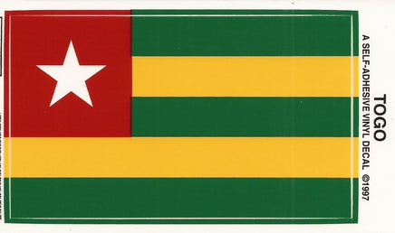 Togo Vinyl Flag Decal