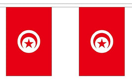Tunisia String Flag Bunting
