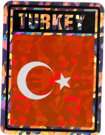 Turkey Reflective Decal