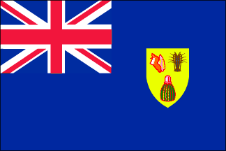 Turks & Caicos Polyester Flag