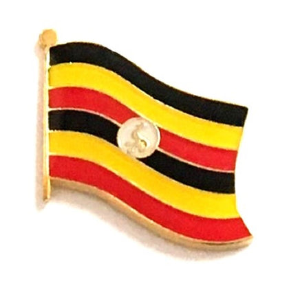 Uganda Flag Lapel Pins - Single