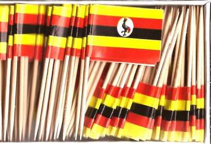 Uganda Flag Toothpicks