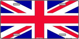 United Kingdom Flag License Plate
