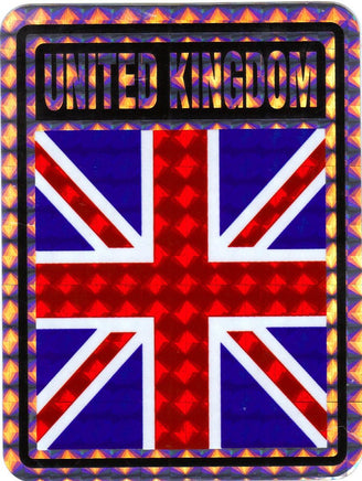 United Kingdom Reflective Decal