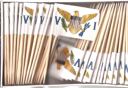 US Virgin Islands Flag Toothpicks