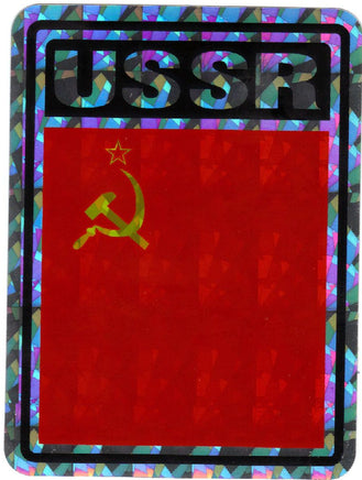USSR Reflective Decal