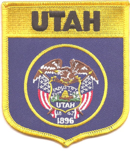 Utah State Flag Patch - Shield