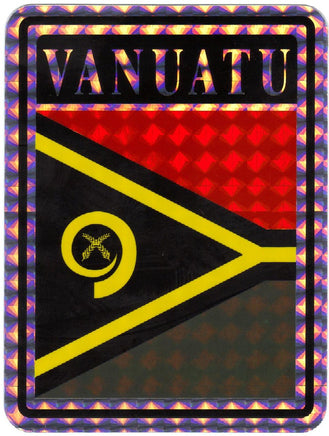 Vanuatu Reflective Decal