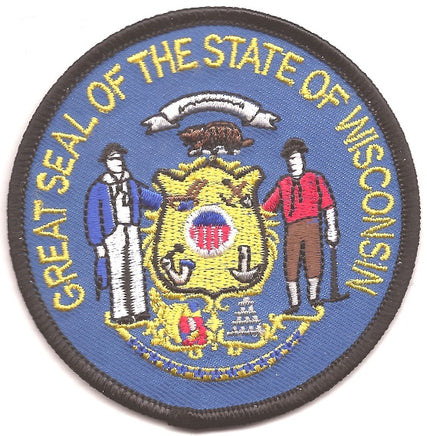 Wisconsin State Seal Patch
