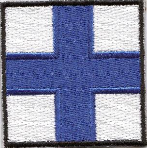 X-Ray Nautical Signal Flag Patch