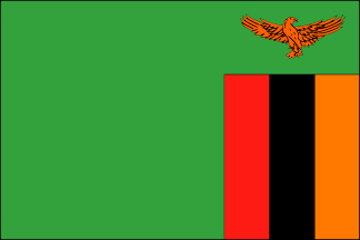 Zambia Polyester Flag
