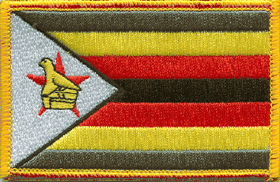 Zimbabwe Flag Patch