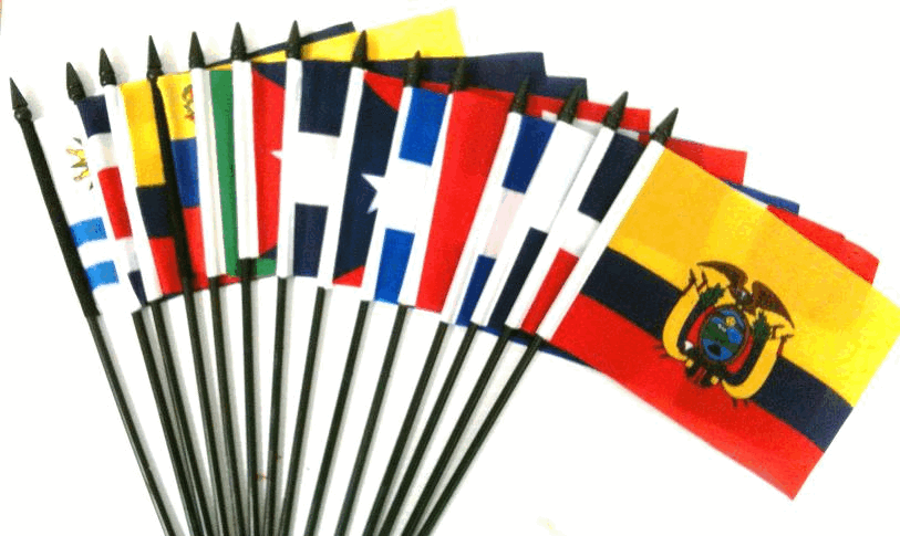 Computer Little Flags Miniature Flags | World and State | Rayon, Polyester, Cotton | World ...