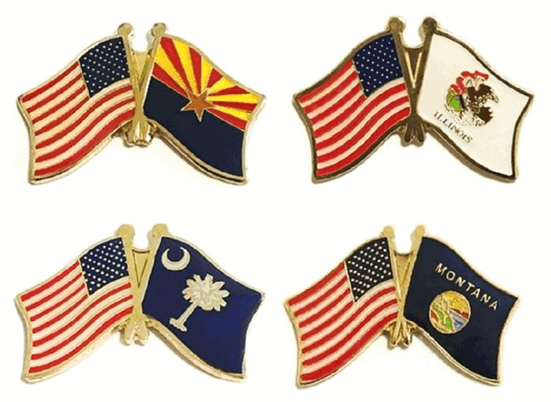 Flag Pin Label Flag Lapel Pins | World Flags Direct