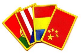 World Flag Patches