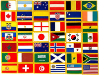 2026 World Cup Flag Patch Collection