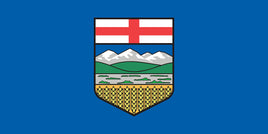 Alberta 3'x5' Polyester Flag