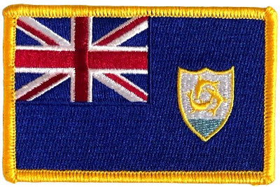 Anguilla World Flag Patch