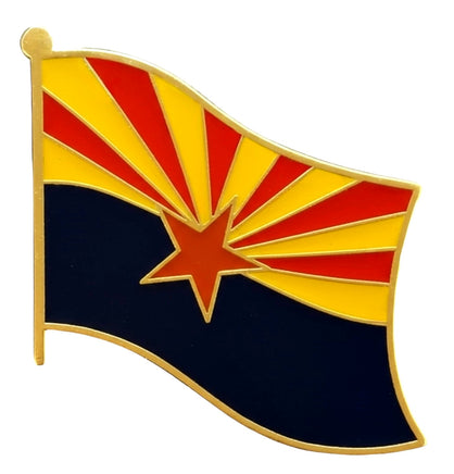 Arizona World Flag Single Pin