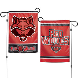 Arkansas State Red Wolves 12.5” x 18" College Garden Flag