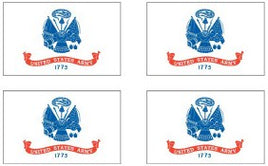 Army Flag Sheet Stickers