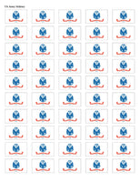 Army Flag Sheet Stickers