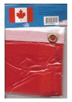 Canada polyester flag in its packaging