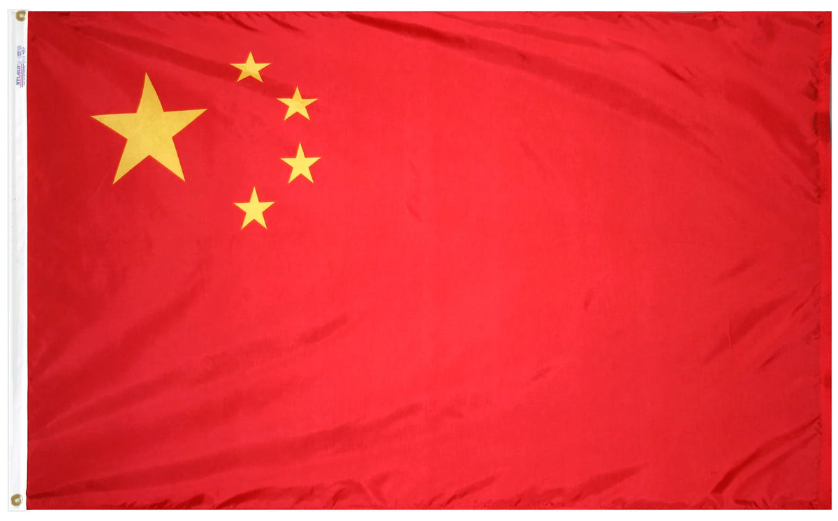 China | World Flag | 3′x5′ Nylon | World Flags Direct