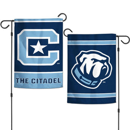The Citadel Bulldogs 12.5” x 18" College Garden Flag