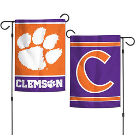 Clemson Tigers 12.5” x 18" College Garden Flag