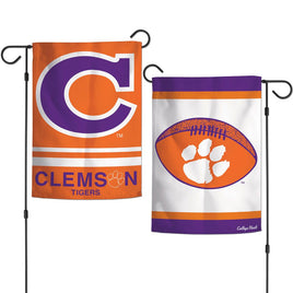 Clemson Tigers (Vault) 12.5” x 18" College Garden Flag