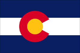 Colorado Polyester State Flag - 3'x5'