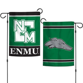 Eastern New Mexico Greyhounds 12.5” x 18" College Garden Flag