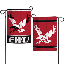 Eastern Washington Eagles 12.5” x 18" College Garden Flag