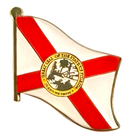 Florida State Flag Single Pin