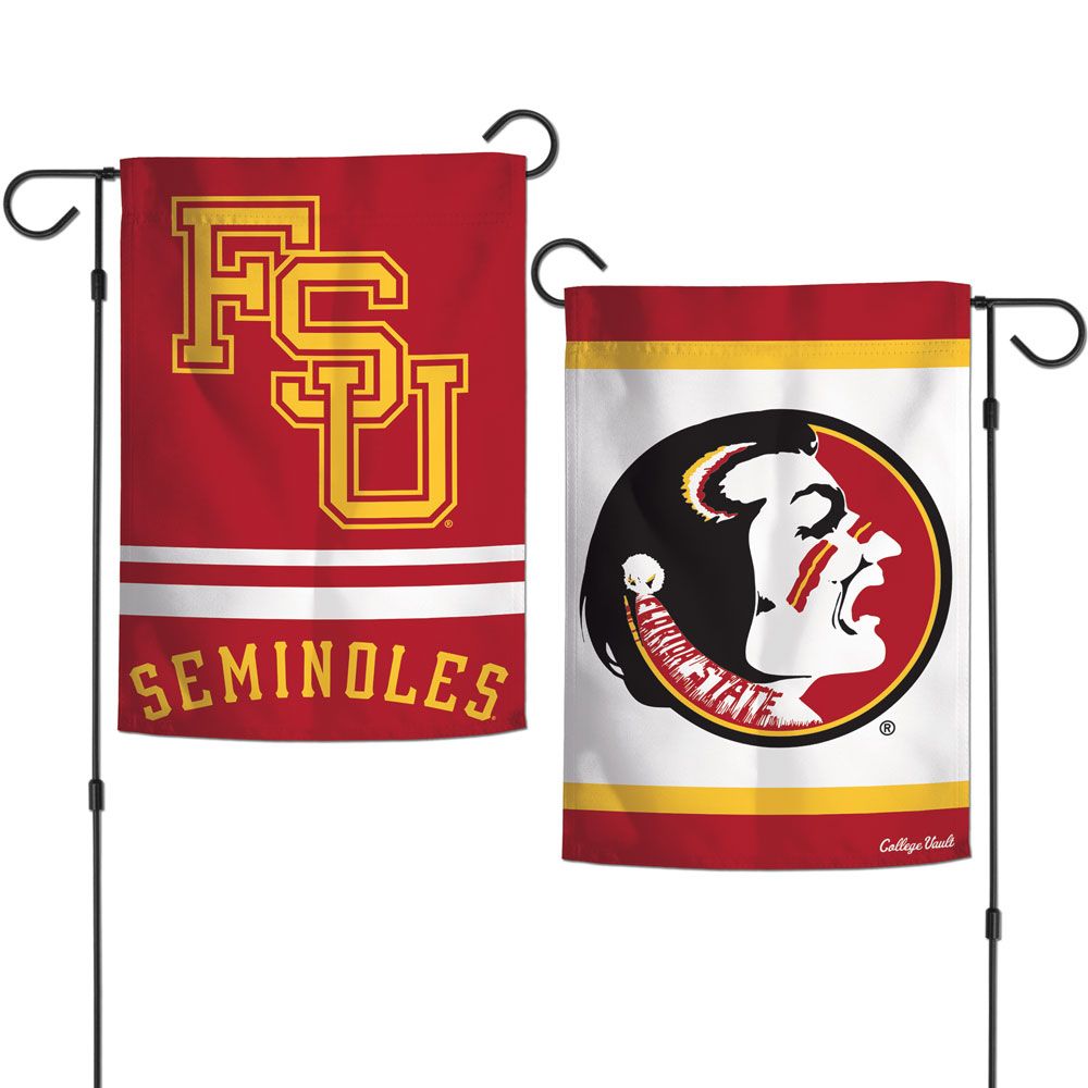 Florida State Seminoles Spearhead Garden Flag - Double Sided, 13" X 18" - View #10