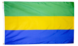 Gabon Nylon Flag