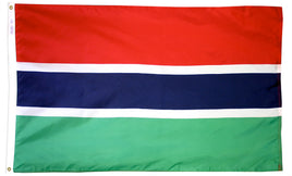 Gambia Nylon Flag
