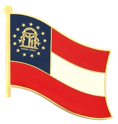 Georgia Single Flag Pin